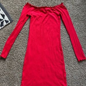Mini Red Bodycon Dress